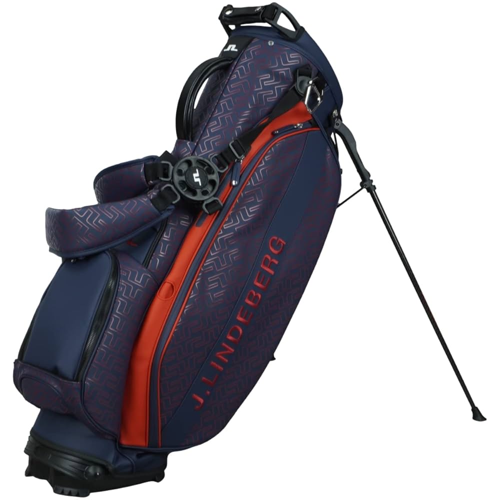 J.LINDEBERG×VESSEL　コラボキャディバッグ　ネイビー J.LINDEBERG×VESSEL コラボキャディバッグ ネイビー J.LINDEBERG（J